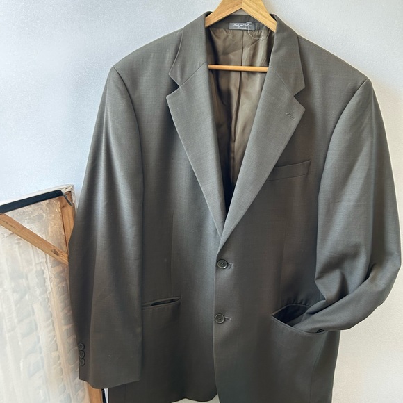 Blazer, Green, Oversized, - Picture 3 of 12